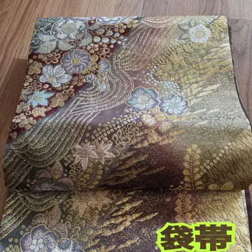 아름다운 꽃무늬 후쿠로 오비 파티에 추천!