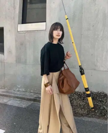 새상품급 클라네 CLANE 베이지 팬츠 0 사이즈