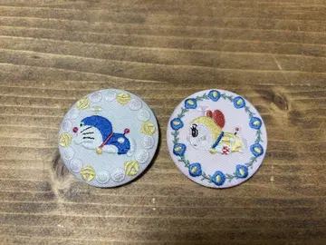 도라에몽 도라미 자수 캔뱃지