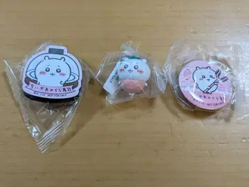 치이카와 (먼작귀) 쿠라스시 피규어 캔뱃지 마그넷 3개 세트