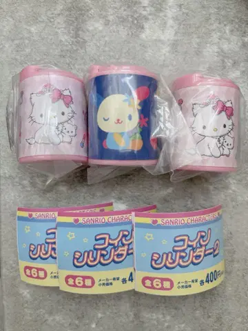 가챠가챠 코인 실린더 산리오 챠미 키티 우사하나
