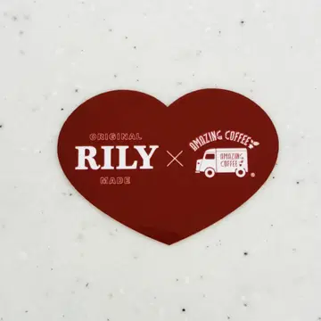 amazing coffee RILY 콜라보 스티커 이마이치 류지