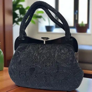 비즈 백, 총 비즈 블랙 핸드백