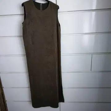 택 포함 새상품 개럴개런트 슬리브리스 롱 원피스