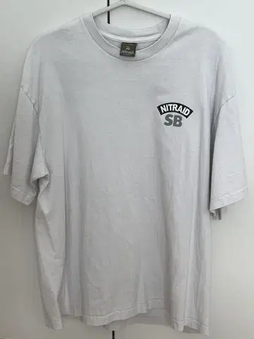 nitraid SB 티셔츠 X-LARGE 화이트