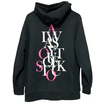 ALWAYS OUT OF STOCK 블랙 후드티 M 빅
