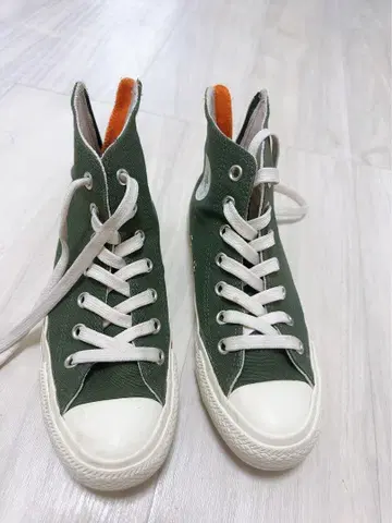 CONVERSE ALL STAR 100 EC BACKZIP HI 올리브