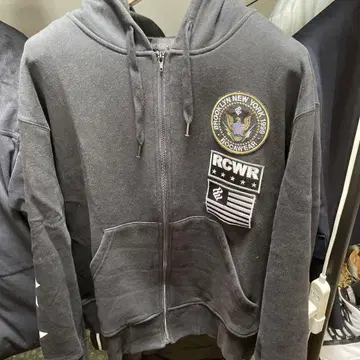 ROCAWEAR 로카웨어 후드티 블랙