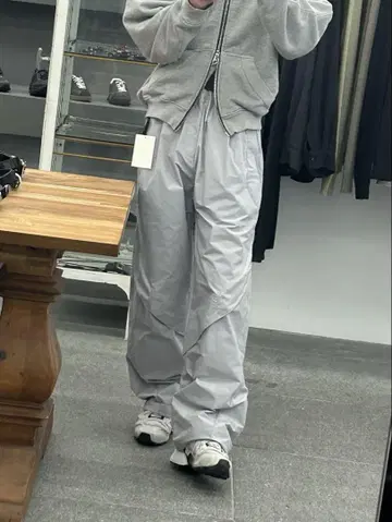 sansan gear 25ss 와이드 나일론 팬츠