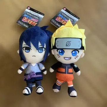 NARUTO 질풍전 chibi 봉제인형 우즈마키 나루토 우치하 사스케