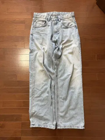 ZARA 배기핏 청바지 사이즈 34