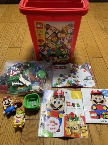 LEGO 빨간색 양동이 마리오 스타터 세트