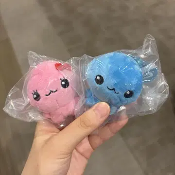 물방울 푹신푹신 봉제 인형 가챠가챠