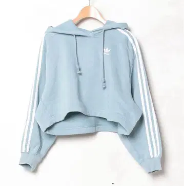 아디다스 크롭 후드티 라이트 블루 아디다스 트랙 자켓