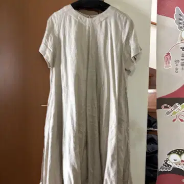 쿨 카레앙 LUISMARI 린넨 반팔 셔츠 원피스