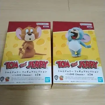 톰과 제리 피규어 컬렉션 ~I LOVE Cheese~ 전 2종