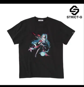 [ XL 사이즈 ] STRICT-G 하츠네 미쿠 x 건담 티셔츠