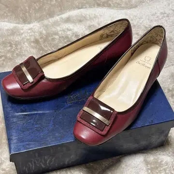 히메코 펌프스 와인 레드 23.5cm