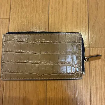 SMYTHSON 크로커다일풍 카드 케이스