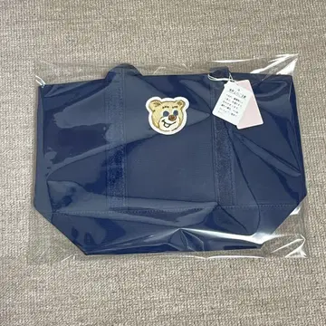 미사용 새상품 러브라리 바이 페일러 올드 테디 토트 네이비 (소)