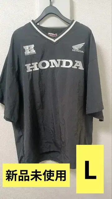 HONDA 로고 티셔츠 반팔 피스테 빅 실루엣 L 사이즈