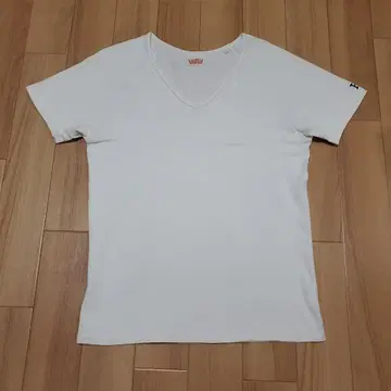 할리우드 런치 마켓 스트레치 플라이스 V넥 티셔츠 일본제