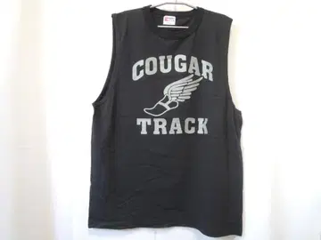 90's EAGLEUSA COUGAR TRACK 슬리브리스 T셔츠