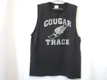 90's EAGLEUSA COUGAR TRACK 슬리브리스 T셔츠