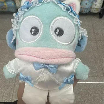 산리오 아베일 화이트 고양이 발레리나 마스코트 참 한교동