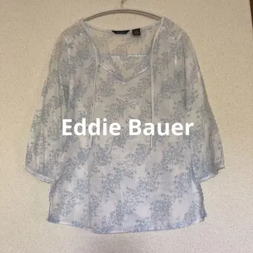 새상품급 [Eddie Bauer] 코튼 스티치 블라우스