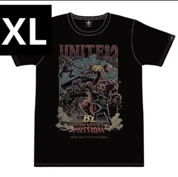 B'z UNITE#02 콜라보 티셔츠 MWAM XL
