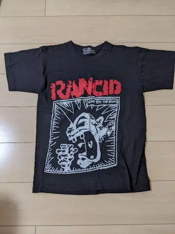 Rancid 그래픽 티셔츠 M 사이즈 블랙