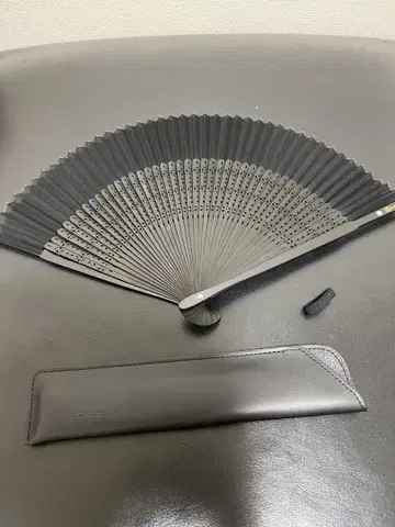 렉서스 LEXUS 부채 블랙