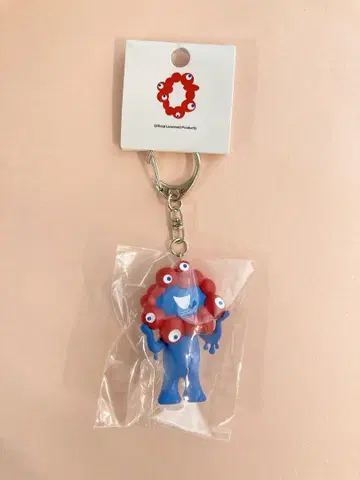 오사카 간사이 엑스포 마쿠마쿠 PVC 마스코트 공 체인 키링