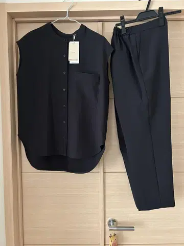 ORIHICA 블랙 M 팬츠 셋업