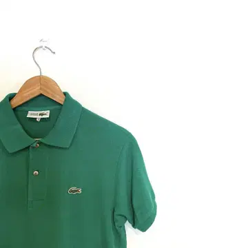 CHEMISE LACOSTE 피케 셔츠 그린 빈티지 그린 4