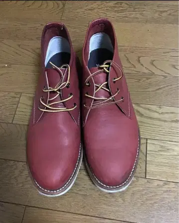 호킨스 HAWKINS 천연 가죽 처카 부츠 팥색 26cm HL-46002