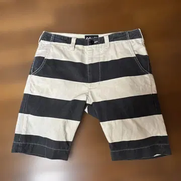Schott 보더 숏 팬츠 30