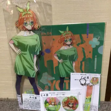 5등분의 신부 캐릭터 복권 네잎 세트