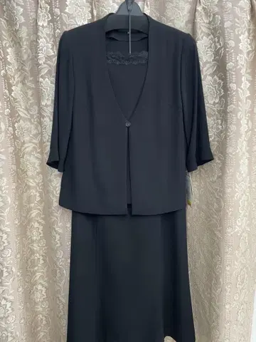 여름 블랙 포멀 셋업 시원한 얇은 소재