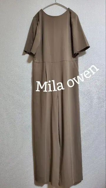 Mila owen/미라 오웬/반팔/올인원/점프수트