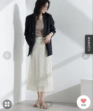나노 유니버스 레이스 랩스커트