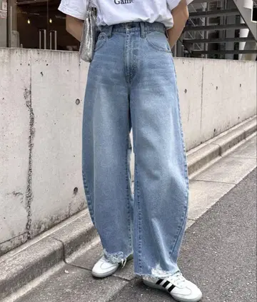 CIAOPANIC TYPY [KATER] 빈티지 데님 커브 데님