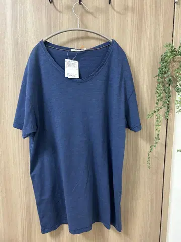 미사용 새상품 누디진 코튼 T