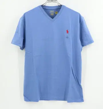 XL V넥 랄프 로렌 클래식 핏 티셔츠 블루 BLUE