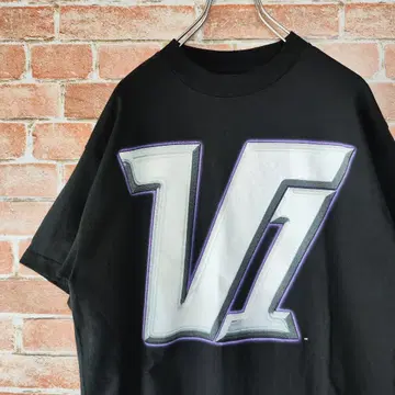 WWE 빅 로고 프린트 티셔츠 M 프로레슬링 빈티지 M