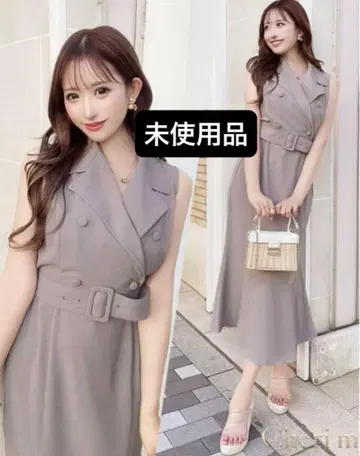 셰리미 Cherimi 트렌치 머메이드 원피스 롱 원피스 이토 모모
