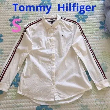 Tommy Hilfiger 긴팔 셔츠 화이트 S 사이즈 댓글 100%