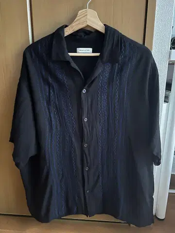 freak's store 프론트 자수 쿠바 셔츠 반팔