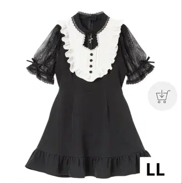 DearMyLoveWhip 선택 가능한 디자인 요크 원피스 LL